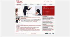 Desktop Screenshot of algorconsultores.com
